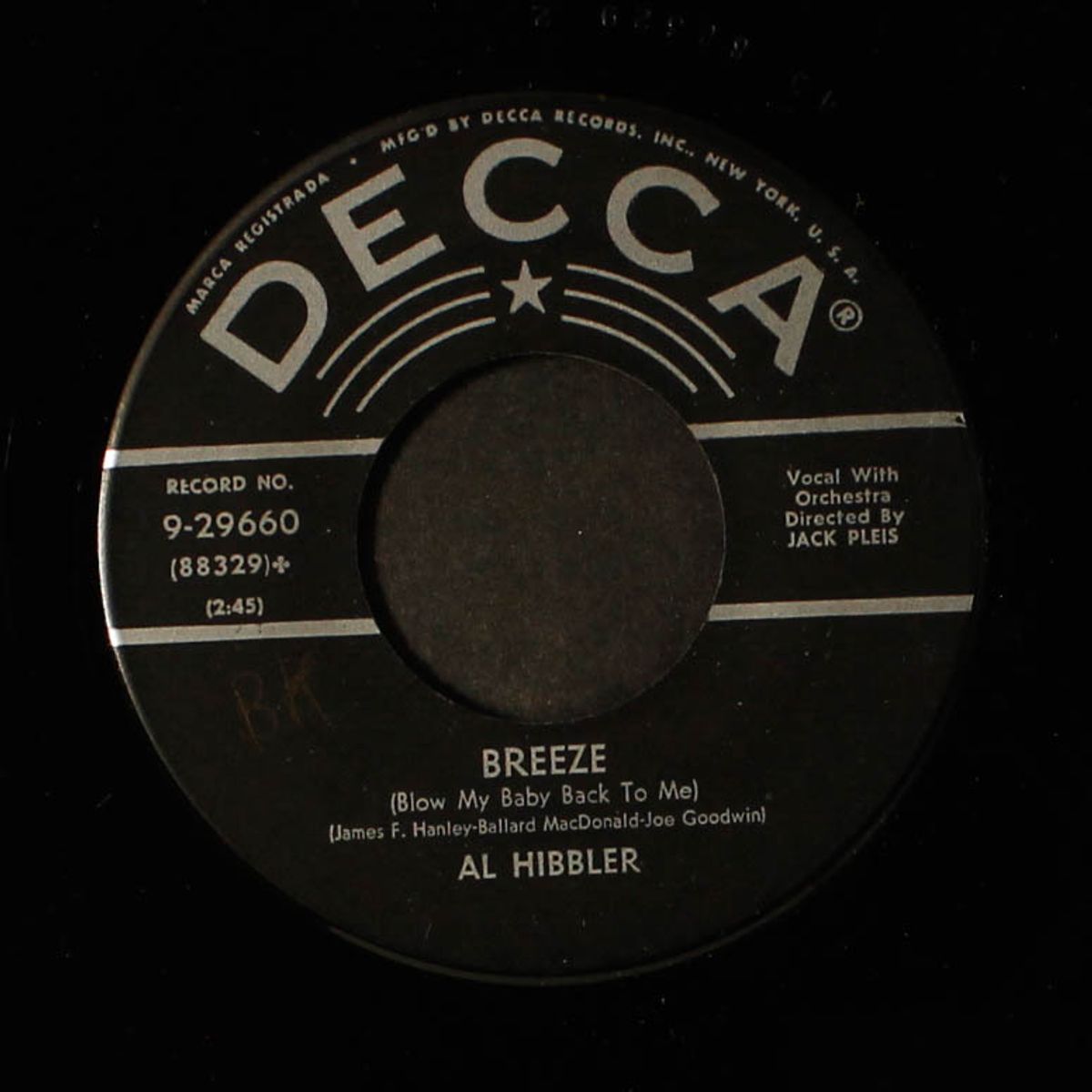 he / breeze by AL HIBBLER