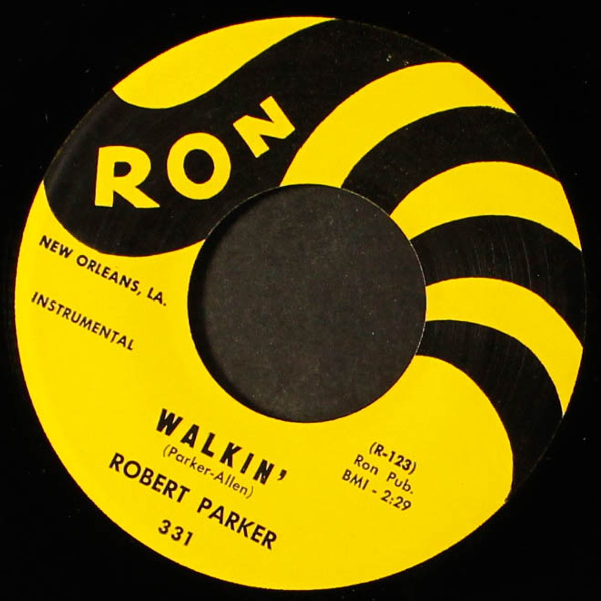walkin' / across the track by ROBERT PARKER