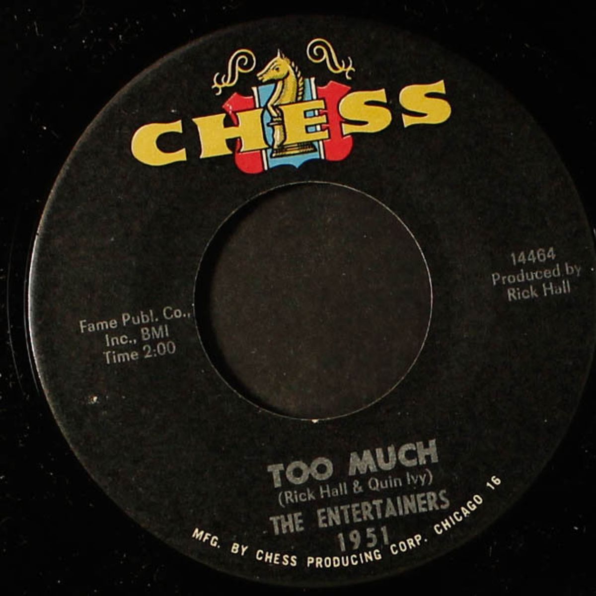 i tried to tell you / too much by ENTERTAINERS