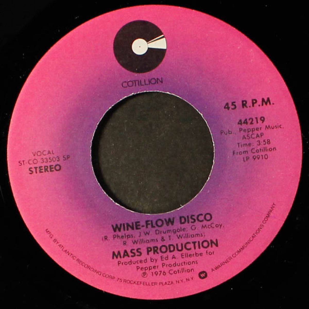 fun in the sun / wine-flow disco by MASS PRODUCTION