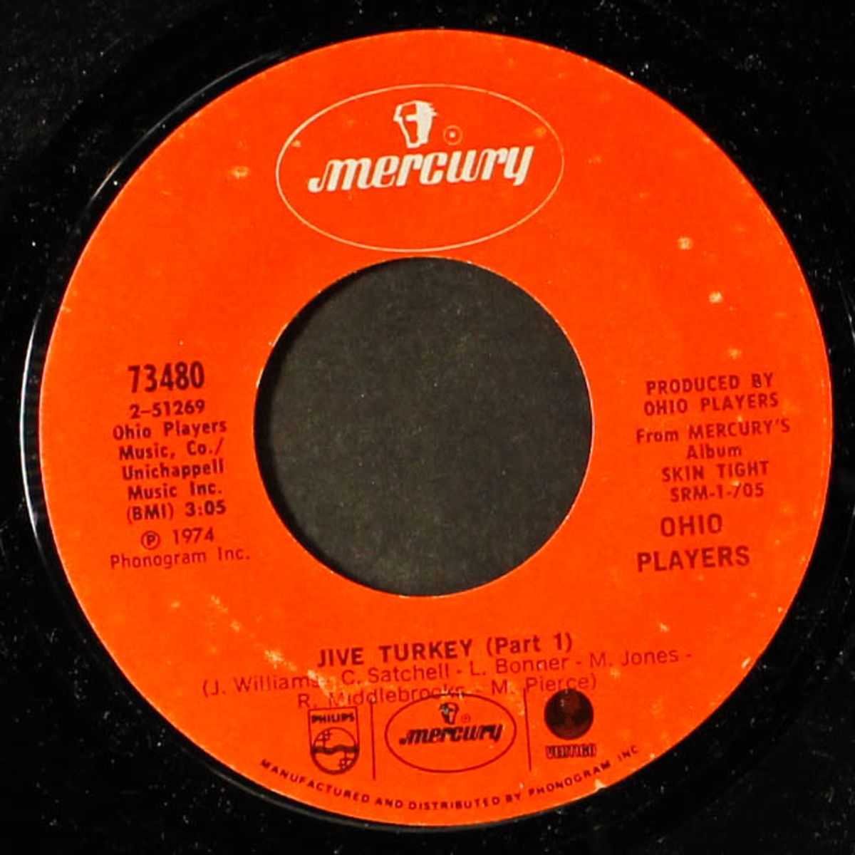 jive turkey, pt. 1 / streakin' cheek to cheek by OHIO PLAYERS