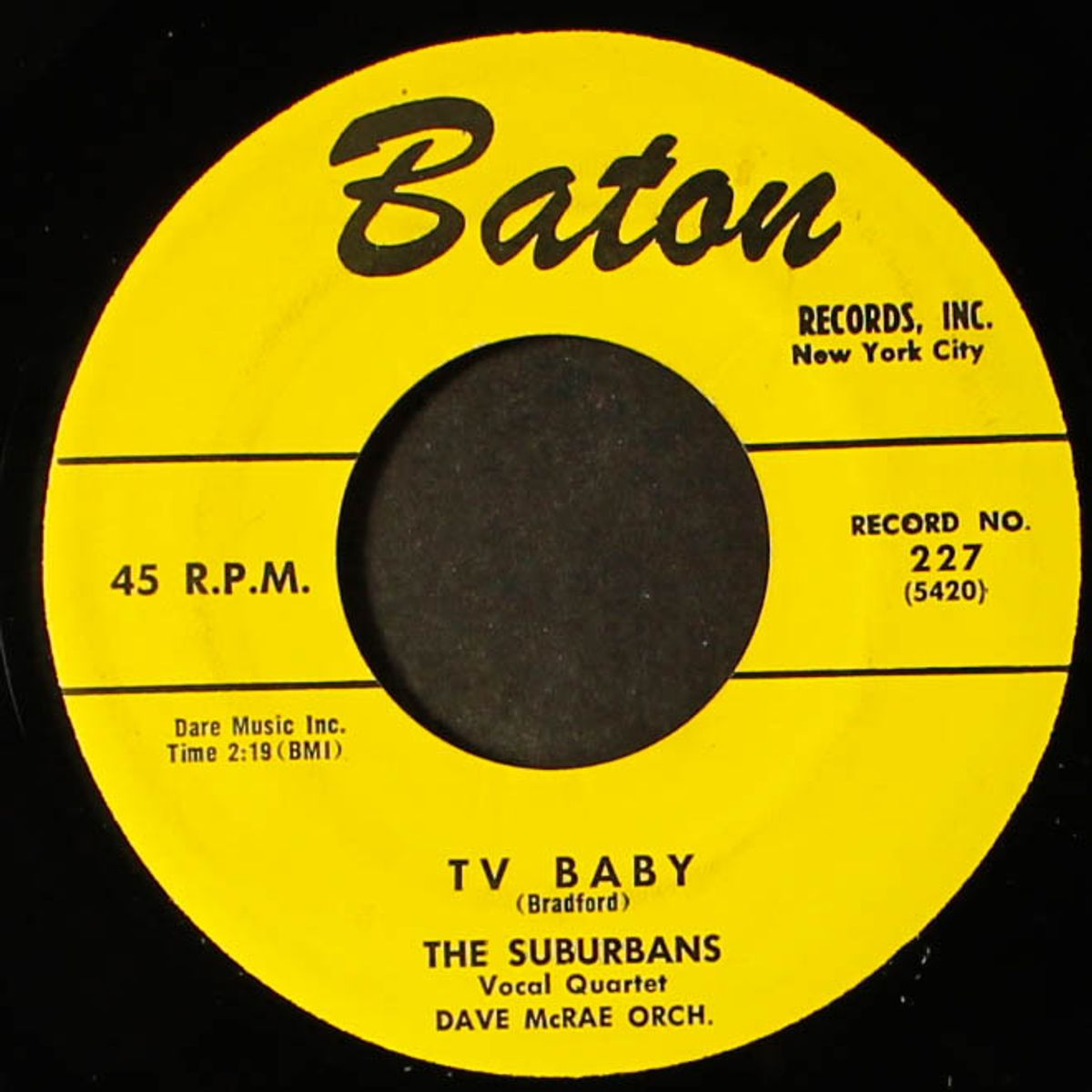 tv baby / i remember by SUBURBANS