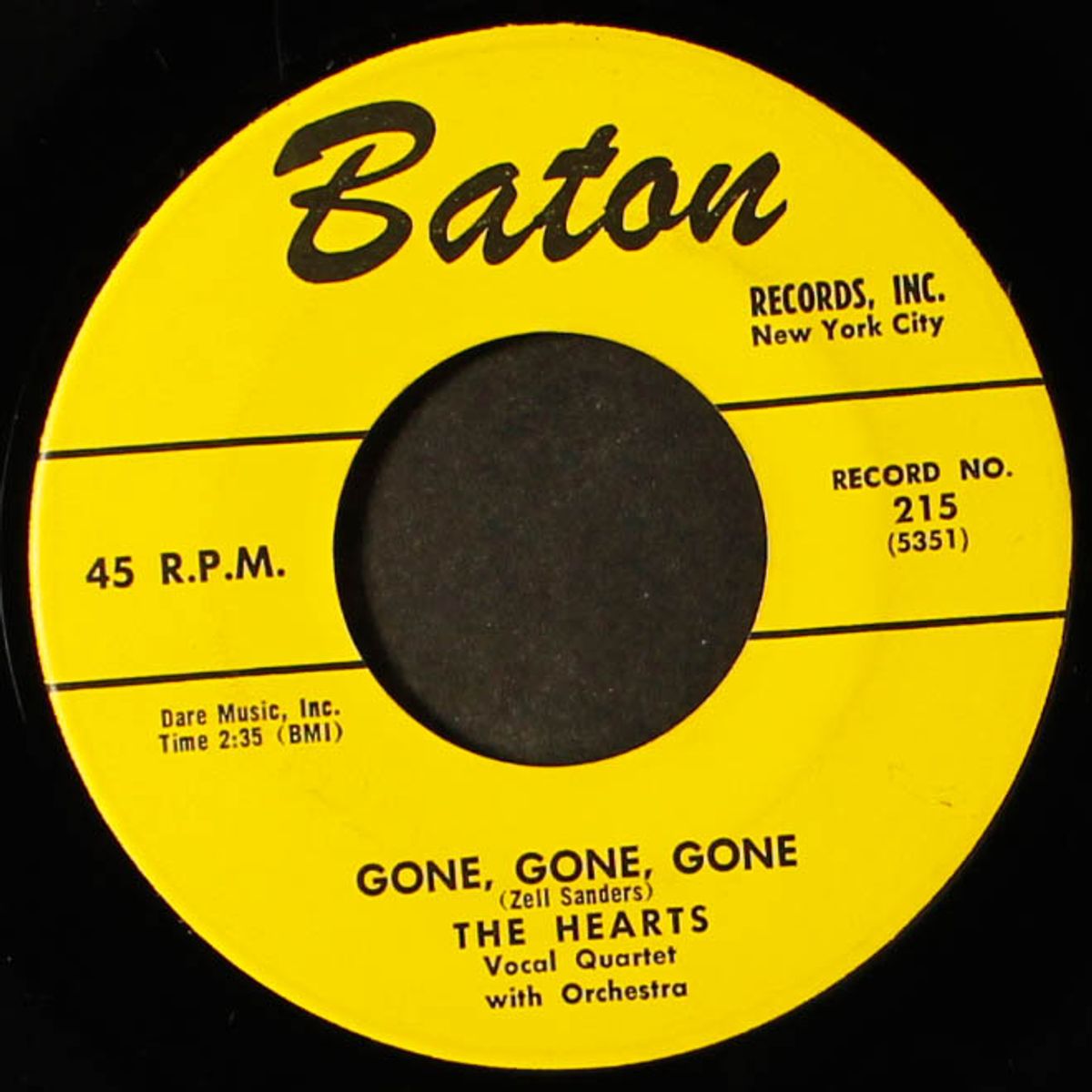 until the real thing comes along / gone, gone, gone by HEARTS