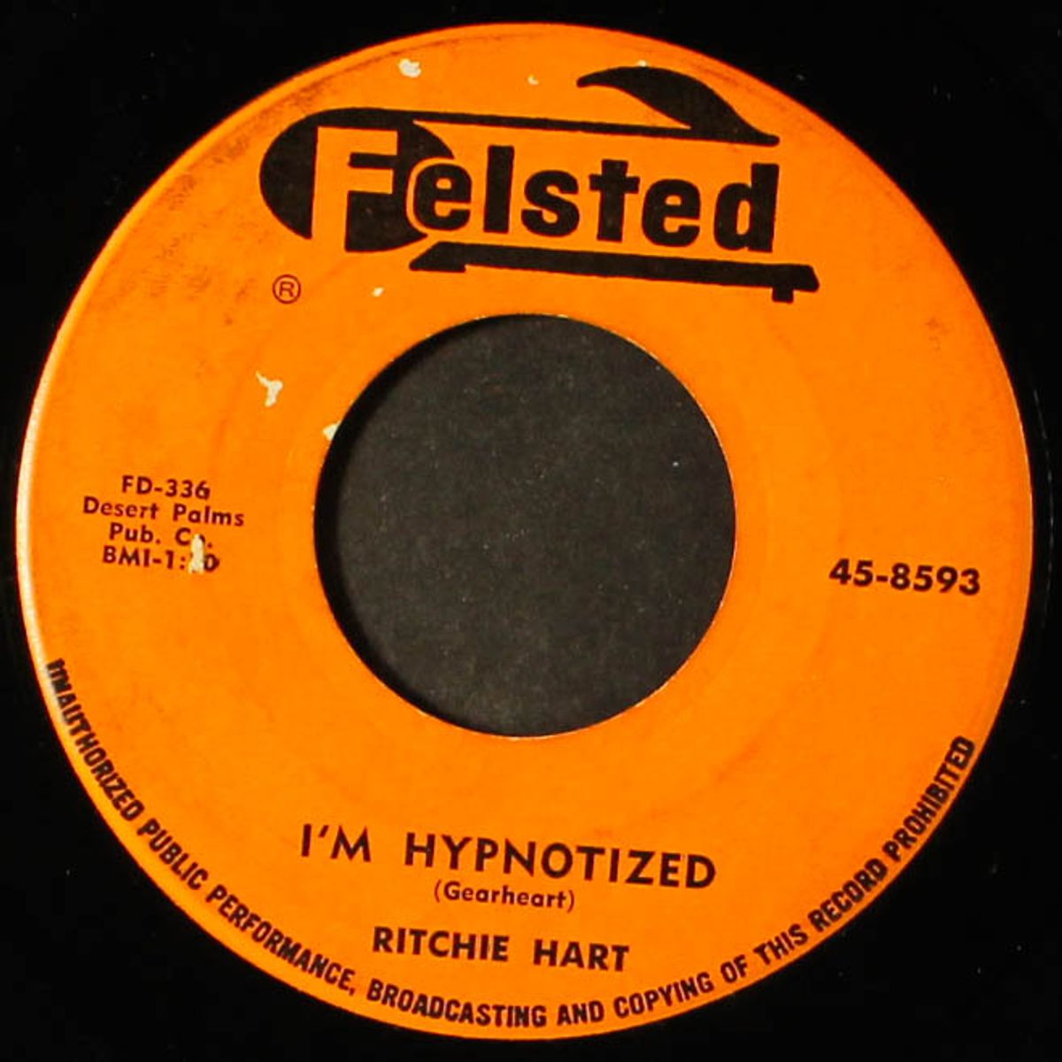 the great duane / i'm hypnotized by RITCHIE HART