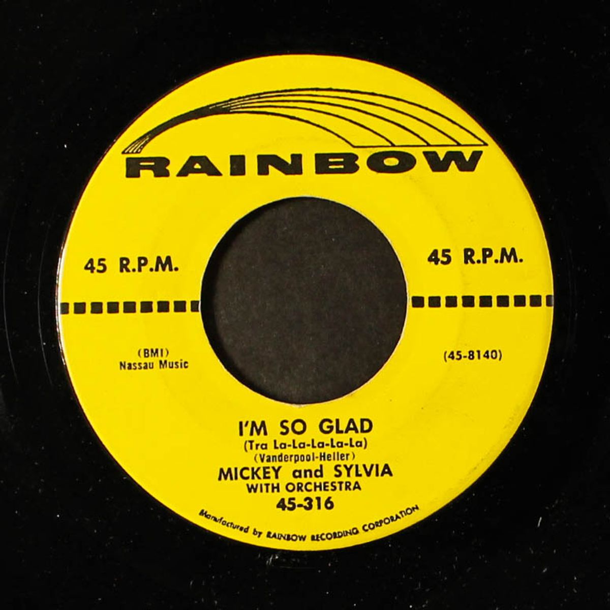 i'm so glad / se de boom run dun by MICKEY & SYLVIA