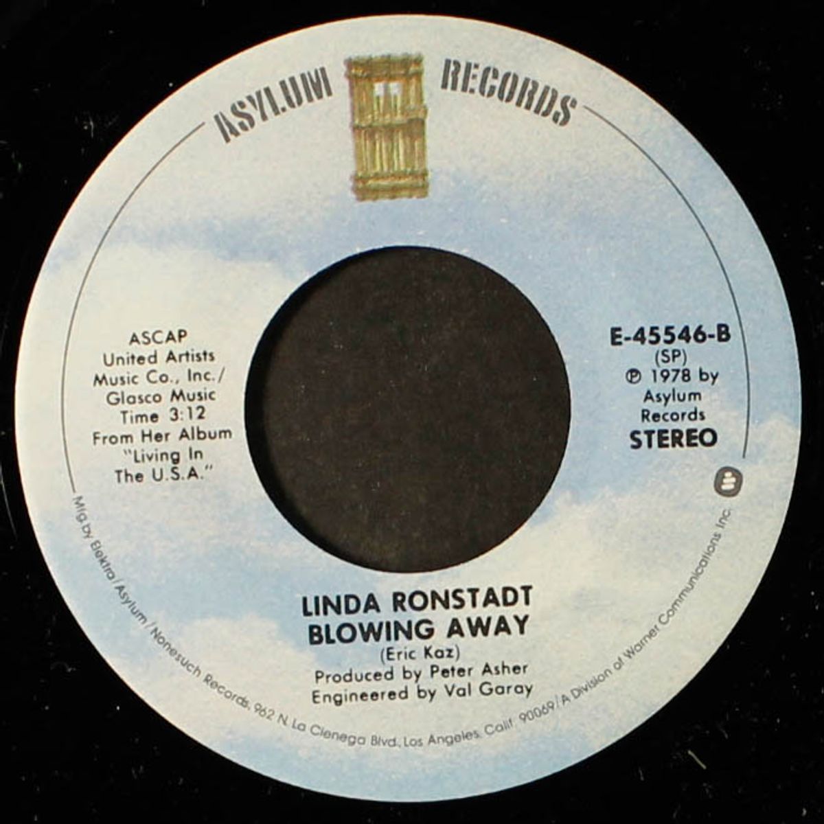 ooh baby baby / blowing away by LINDA RONSTADT