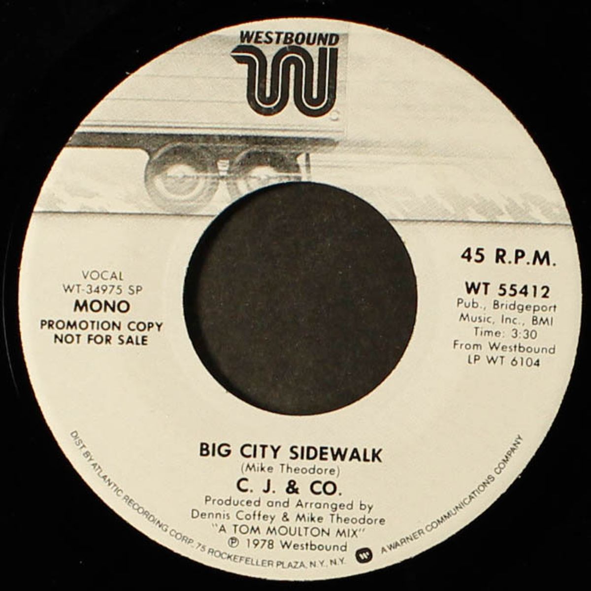 big city sidewalk / mono by C.J. & CO.