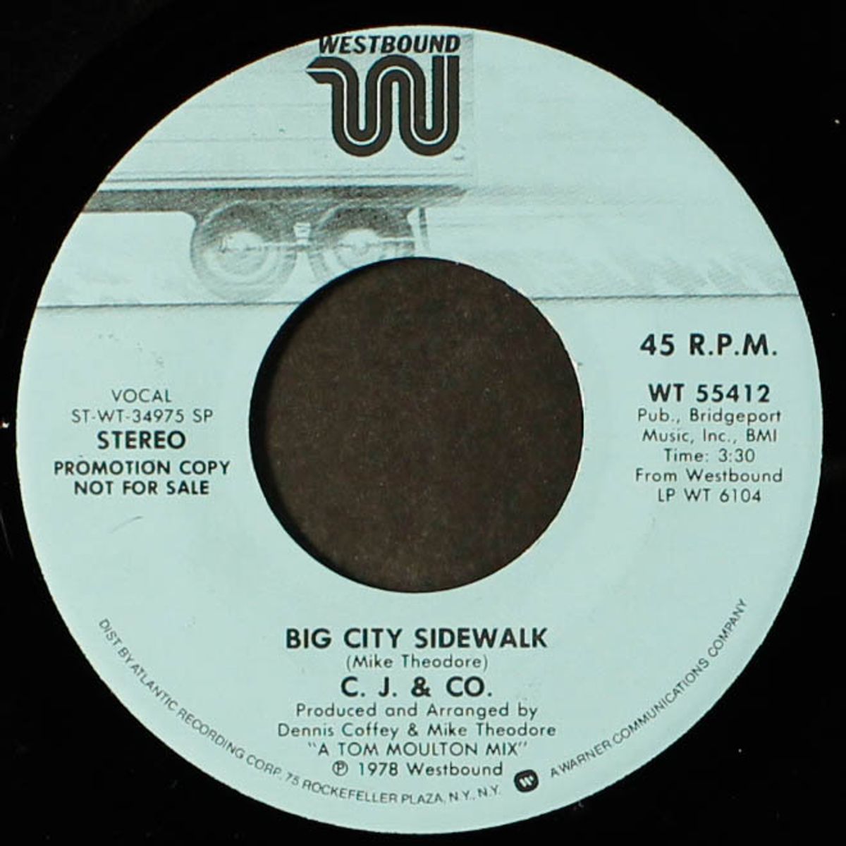 big city sidewalk / mono by C.J. & CO.