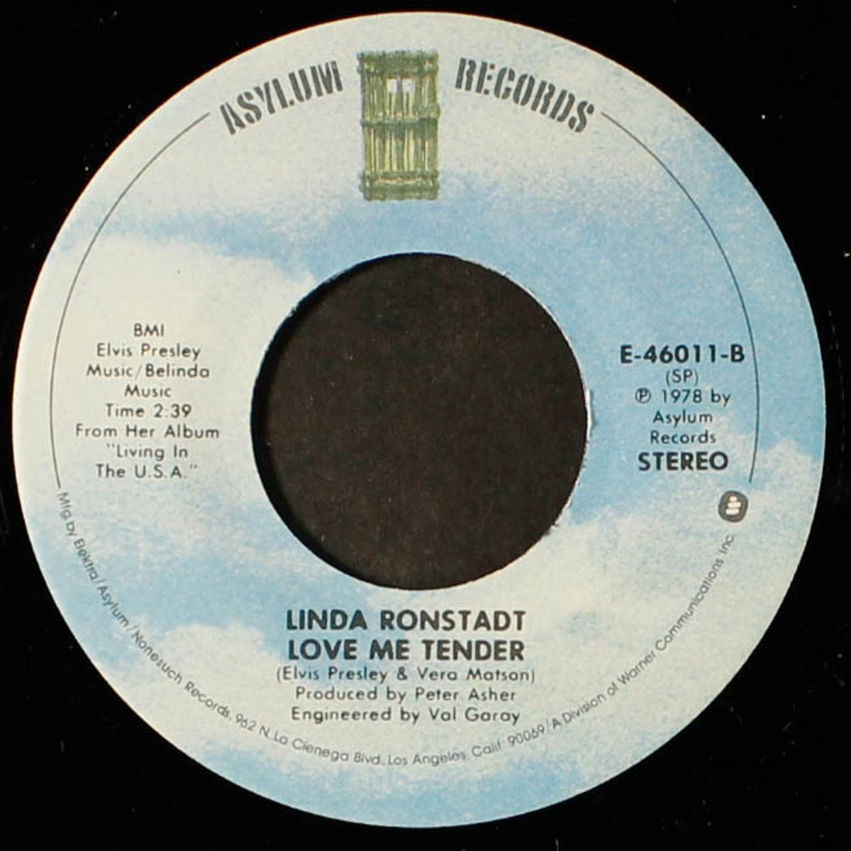love me tender / just one look by LINDA RONSTADT