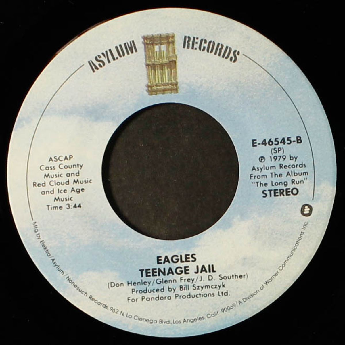 heartchache tonight / teenage jail by EAGLES