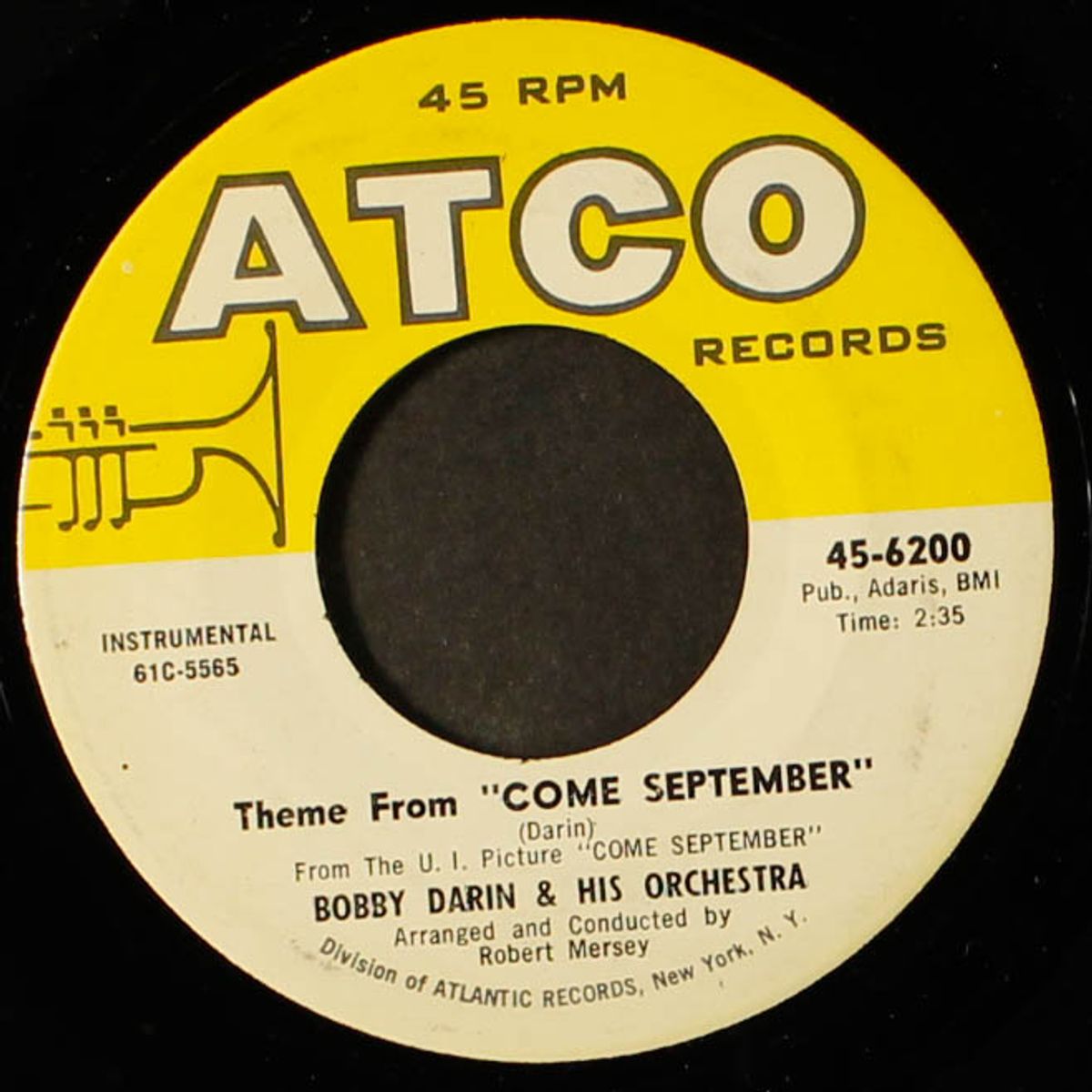 come september / walk bach to me by BOBBY DARIN
