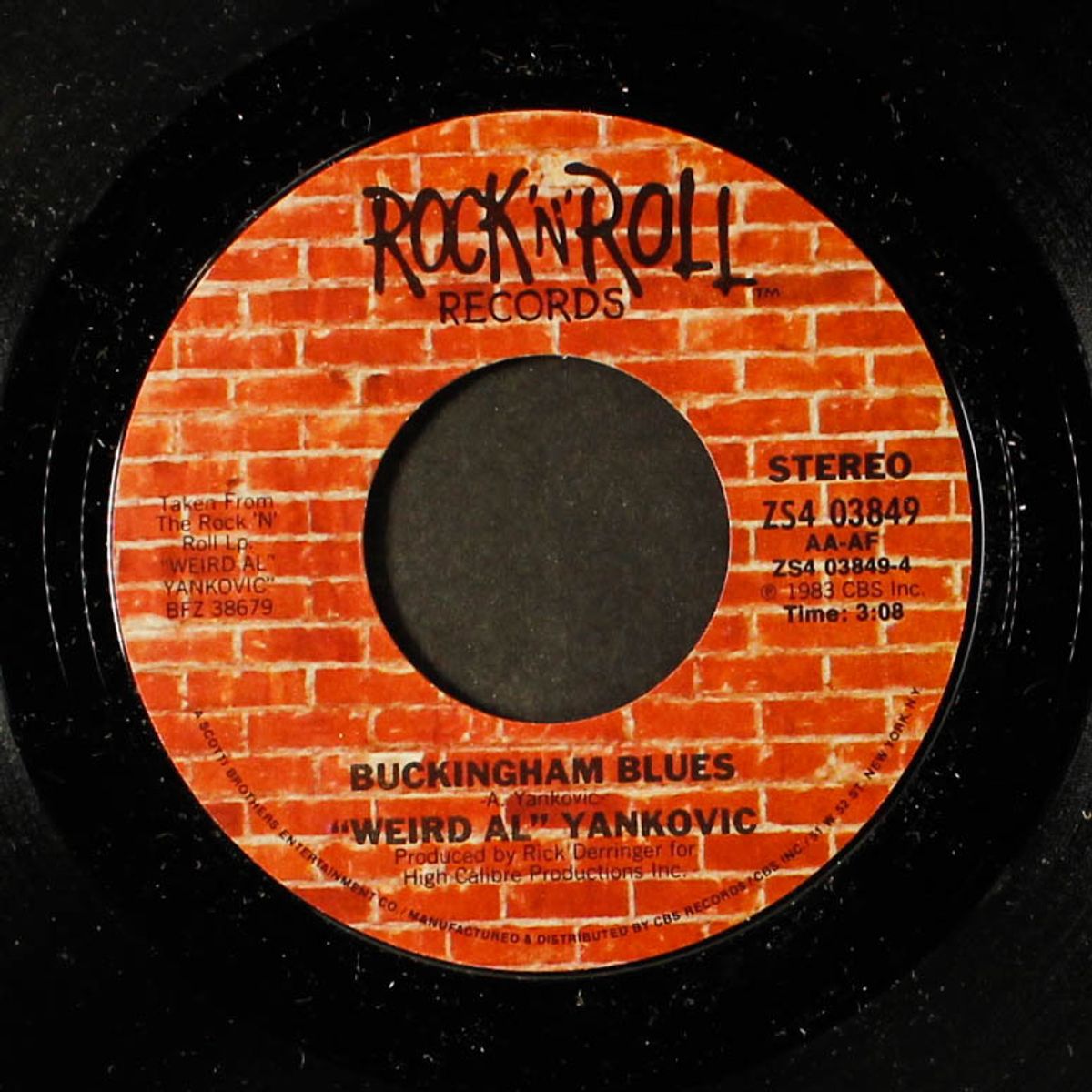 ricky / buckingham blues by WEIRD AL YANKOVIC