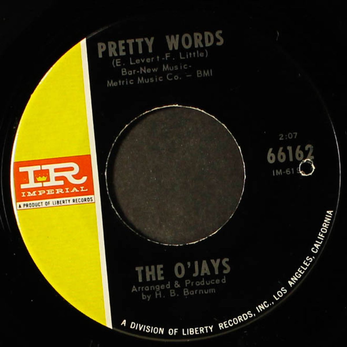 i'll never forget you / pretty words by O'JAYS