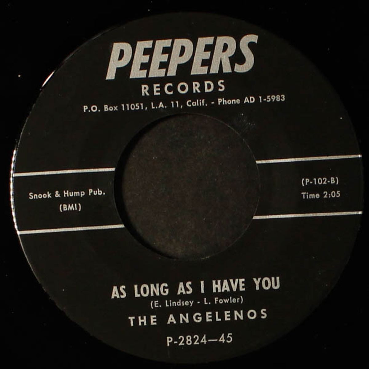 as long as i have you / don't cry baby by ANGELENOS