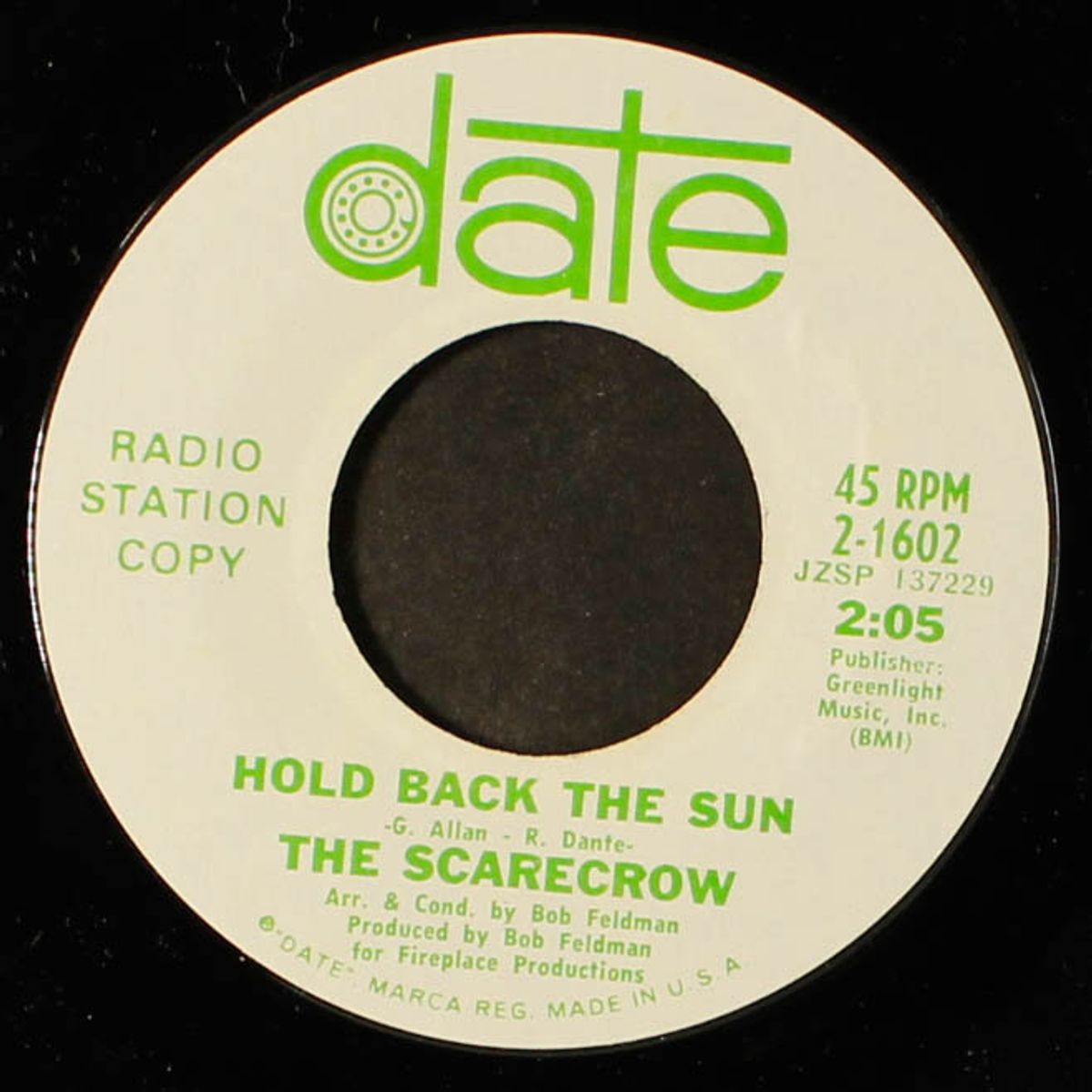 hold back the sun / kisses sweeter than wine by SCARECROW