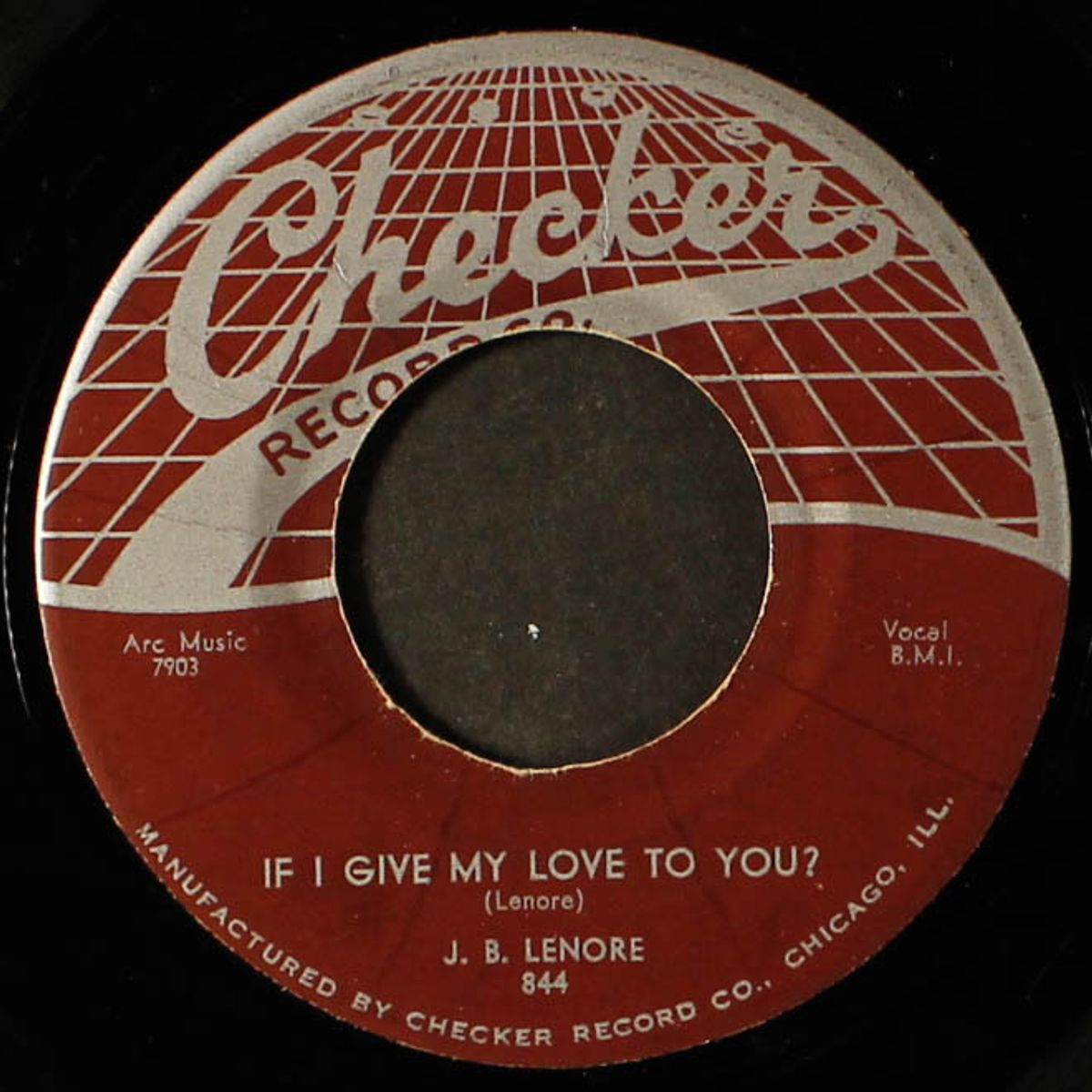 if i give my love to you / let me die with the one i love by J.B. LENORE