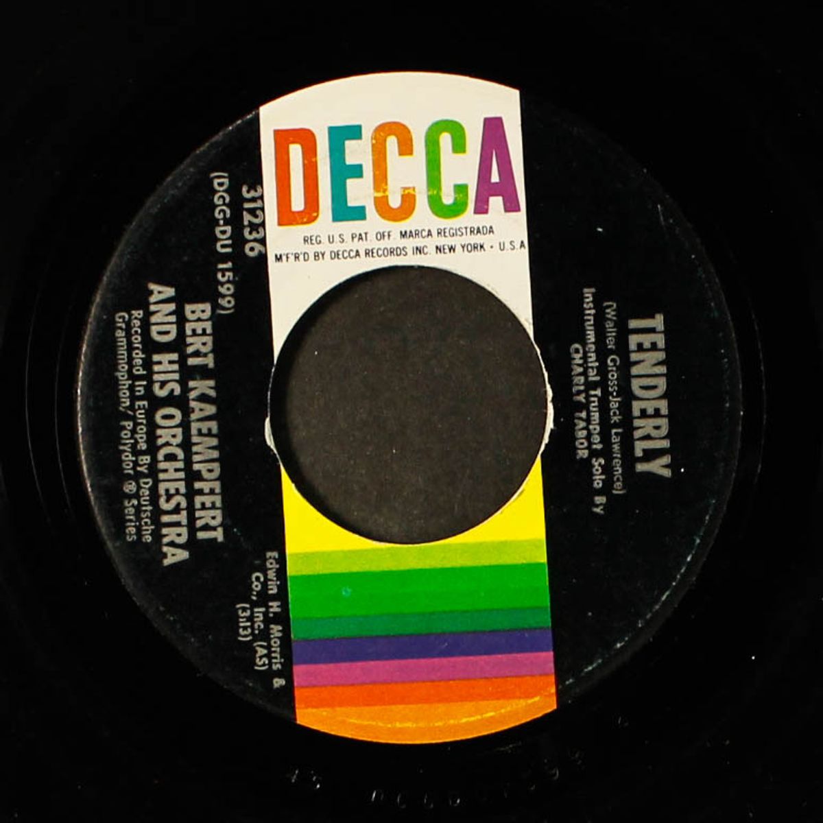 tenderly / without your love by BERT KAEMPFERT