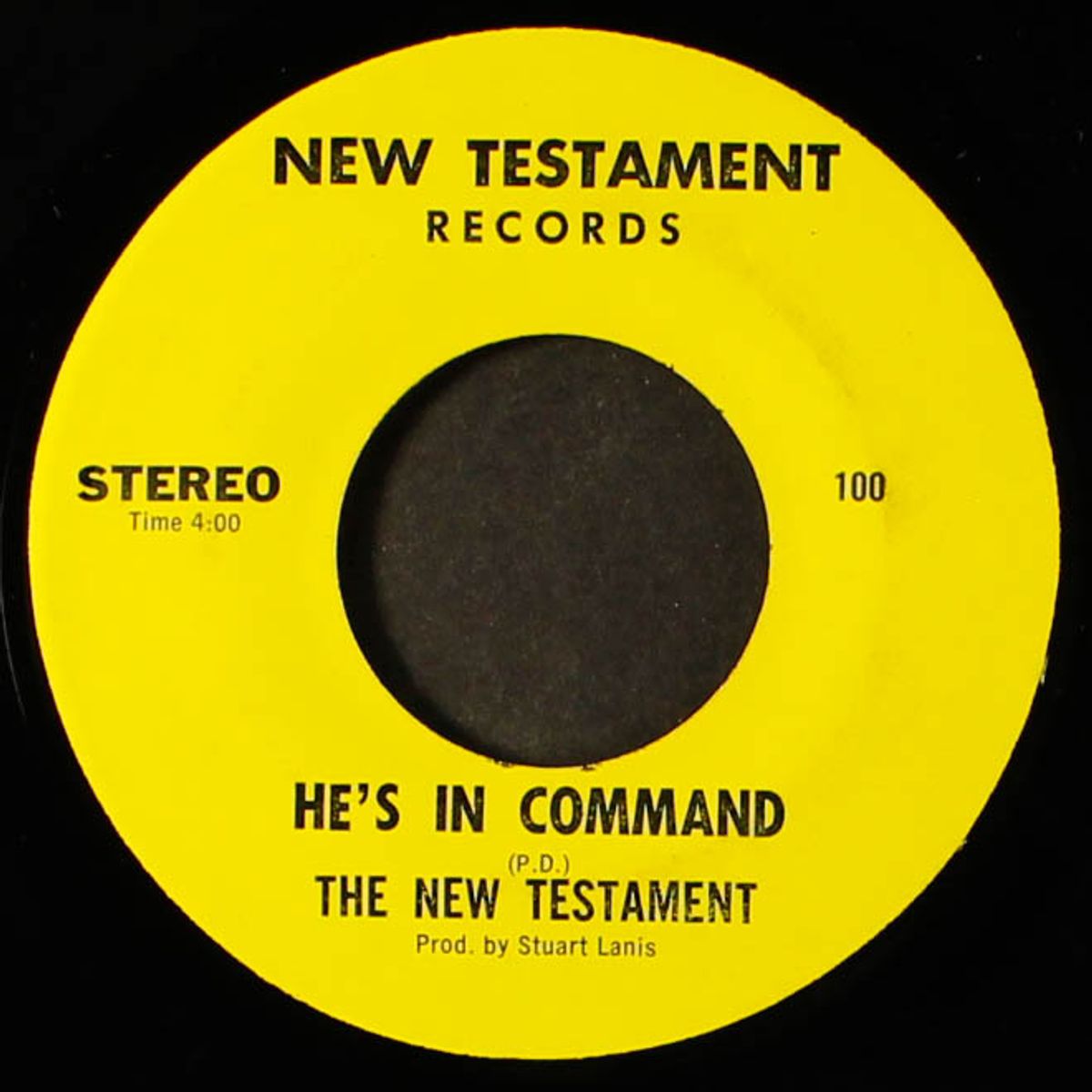he's in command / on the other side by NEW TESTAMENT
