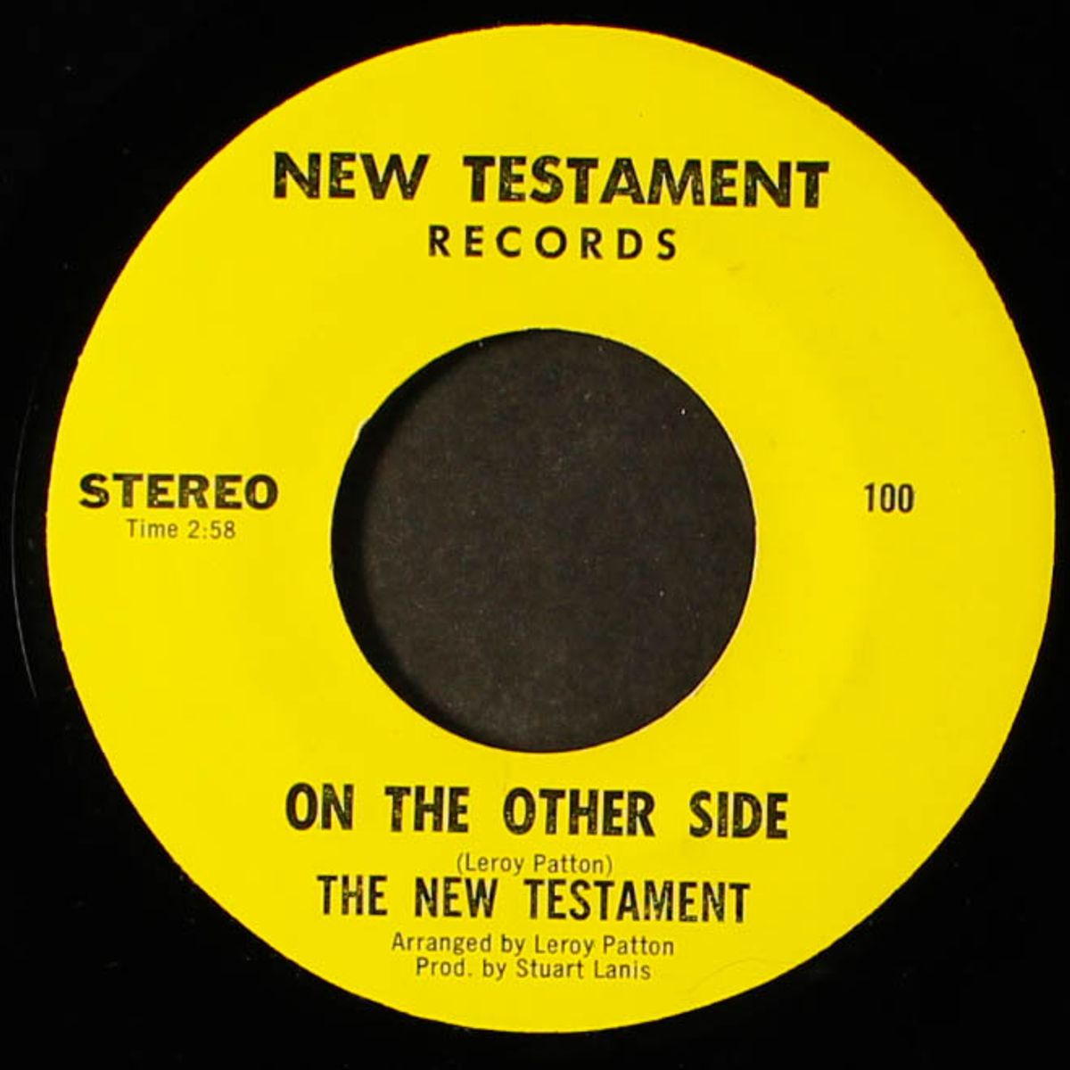 he's in command / on the other side by NEW TESTAMENT