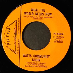 WATTS COMMUNITY CHOIR