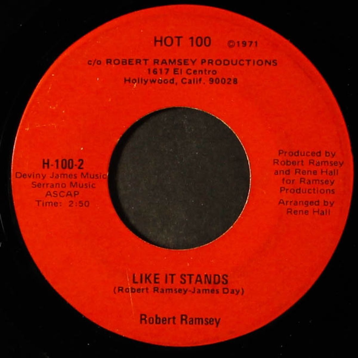 like it stands / take a look in your mind by ROBERT RAMSEY