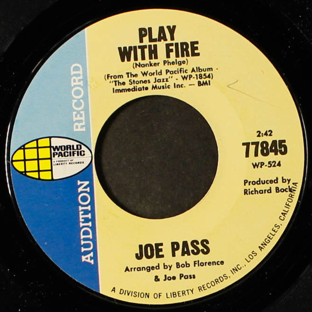 (i can't get no satisfaction / play with fire) by JOE PASS