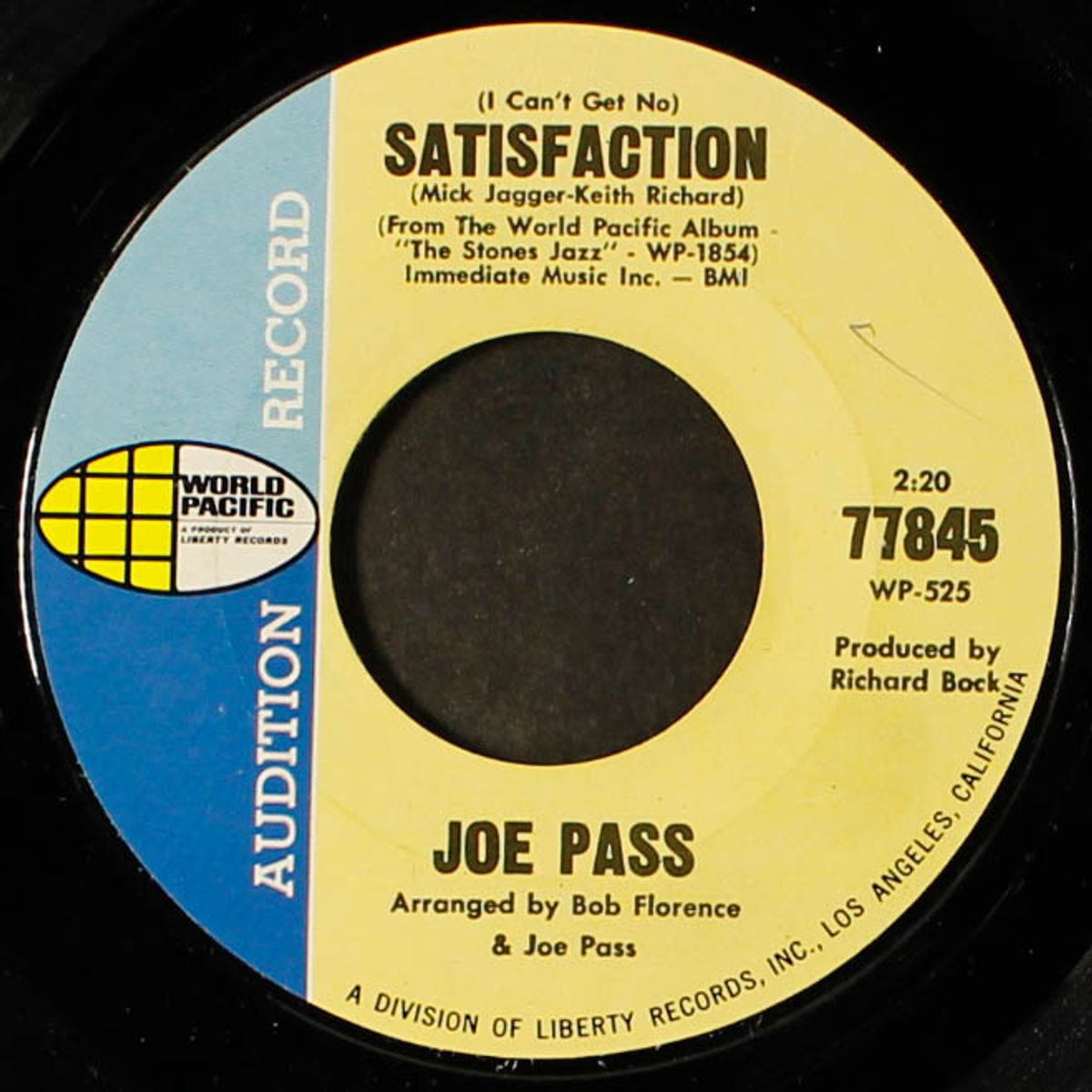 (i can't get no satisfaction / play with fire) by JOE PASS