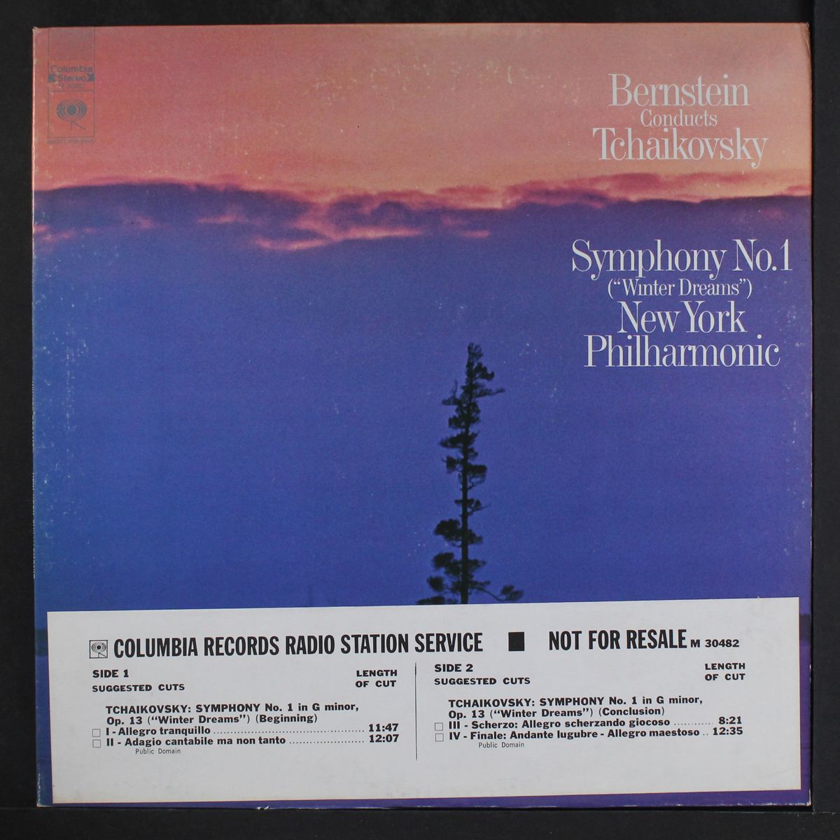 tchaikovsky: symphony no. 1 by LEONARD BERNSTEIN