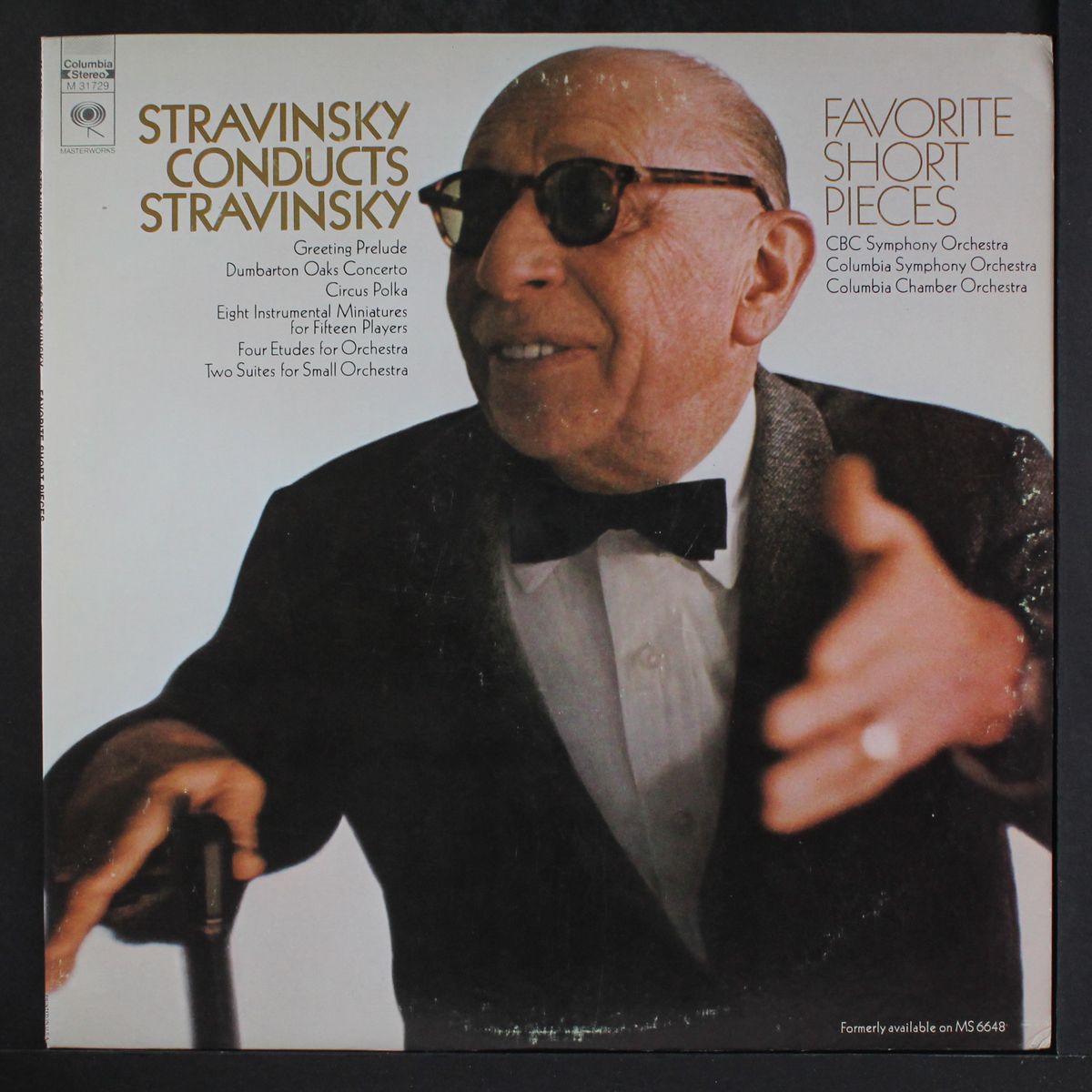conducts stravinsky: favorite short pieces by IGOR STRAVINSKY