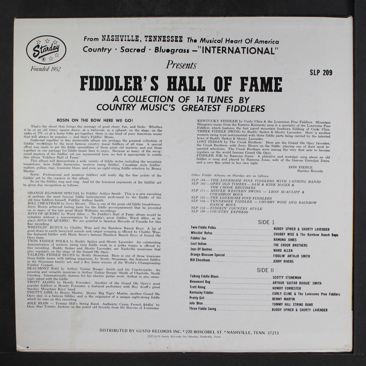 fiddlers hall of fame by VARIOUS