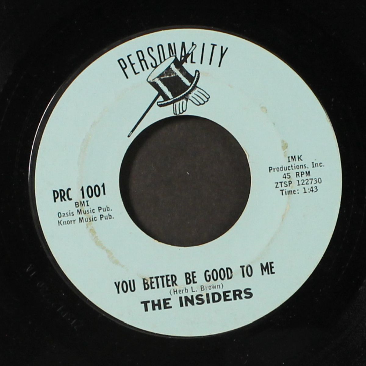 you better be good to me / don't turn your back on love by INSIDERS
