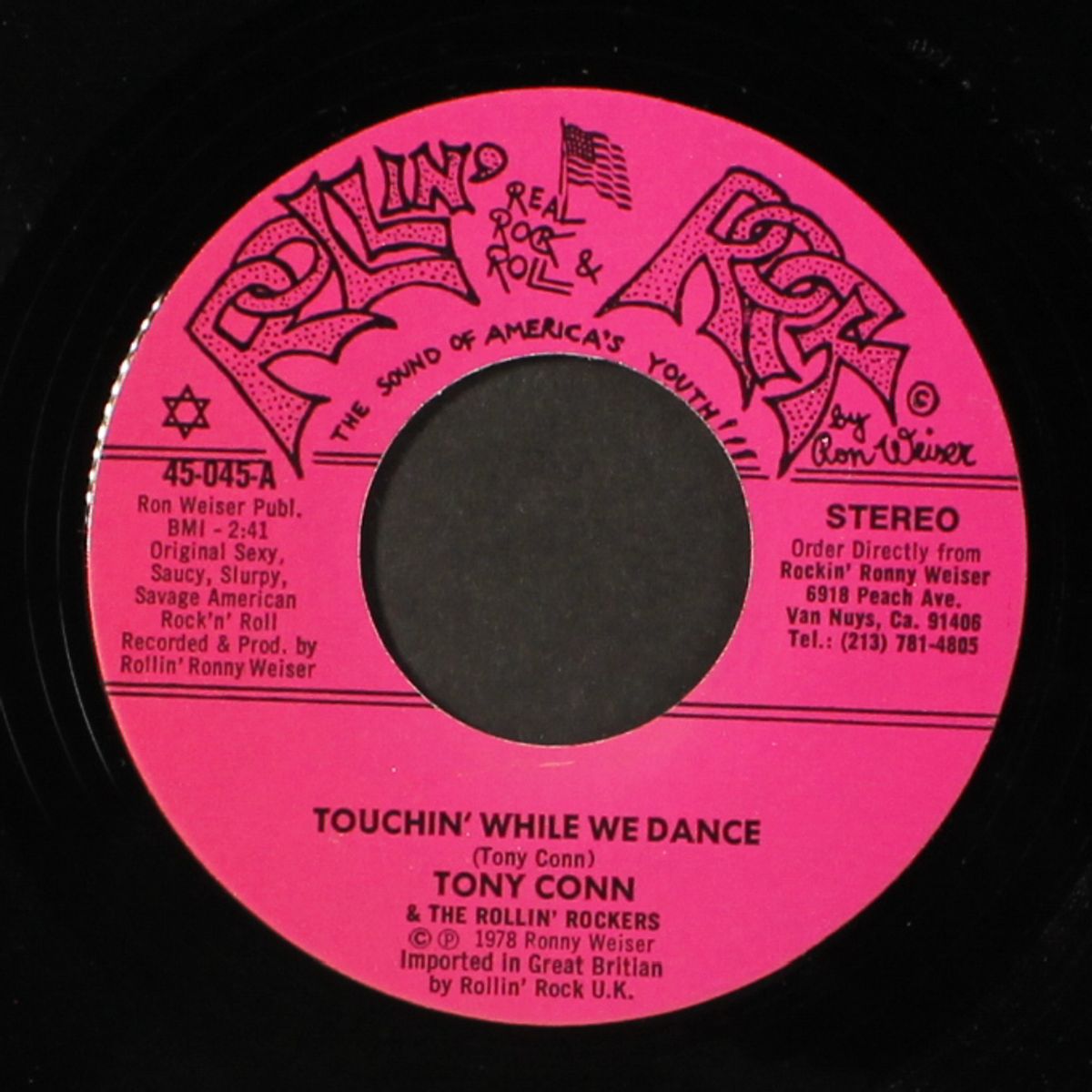touchin' while we dance / new orleans by TONY CONN