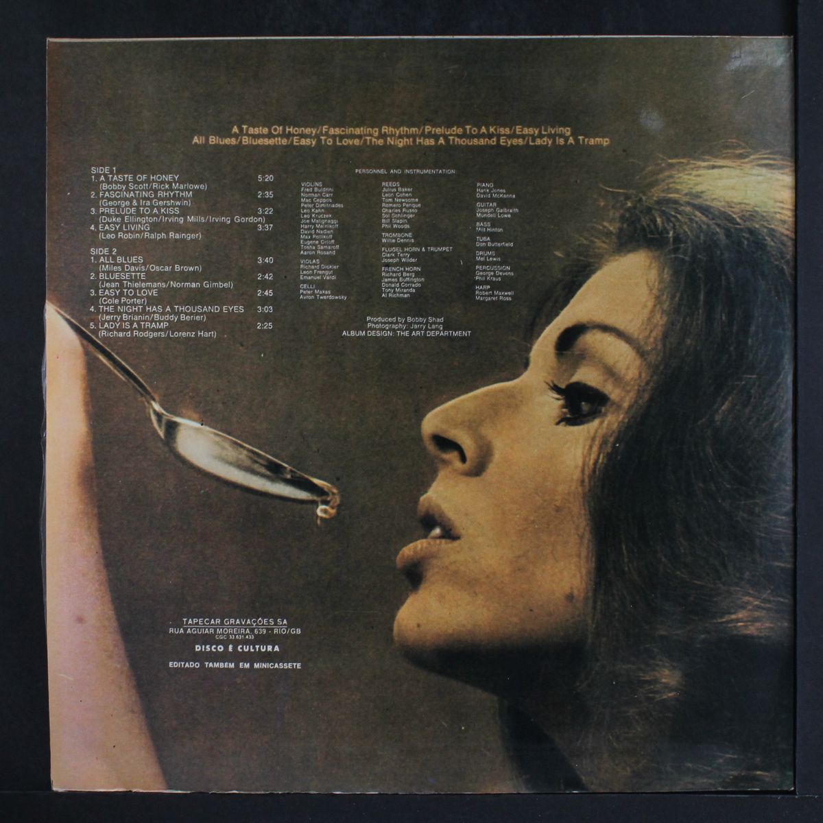 a taste of honey by MORGANA KING