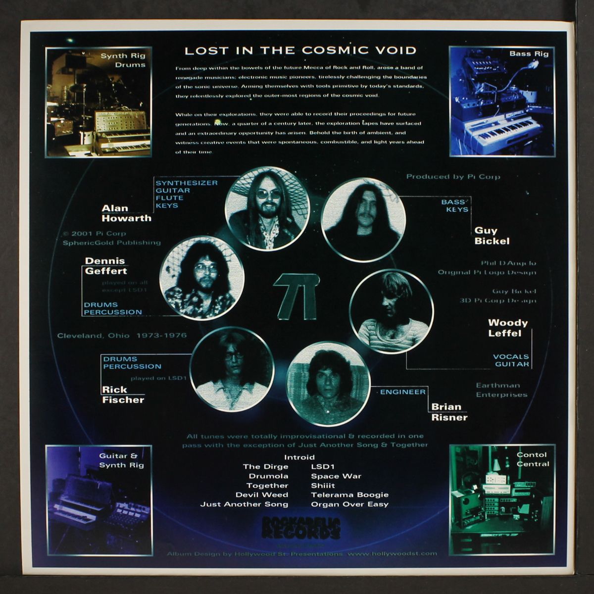 lost in the cosmic void: the original pi corp tapes from 1973-1976 by PI CORP