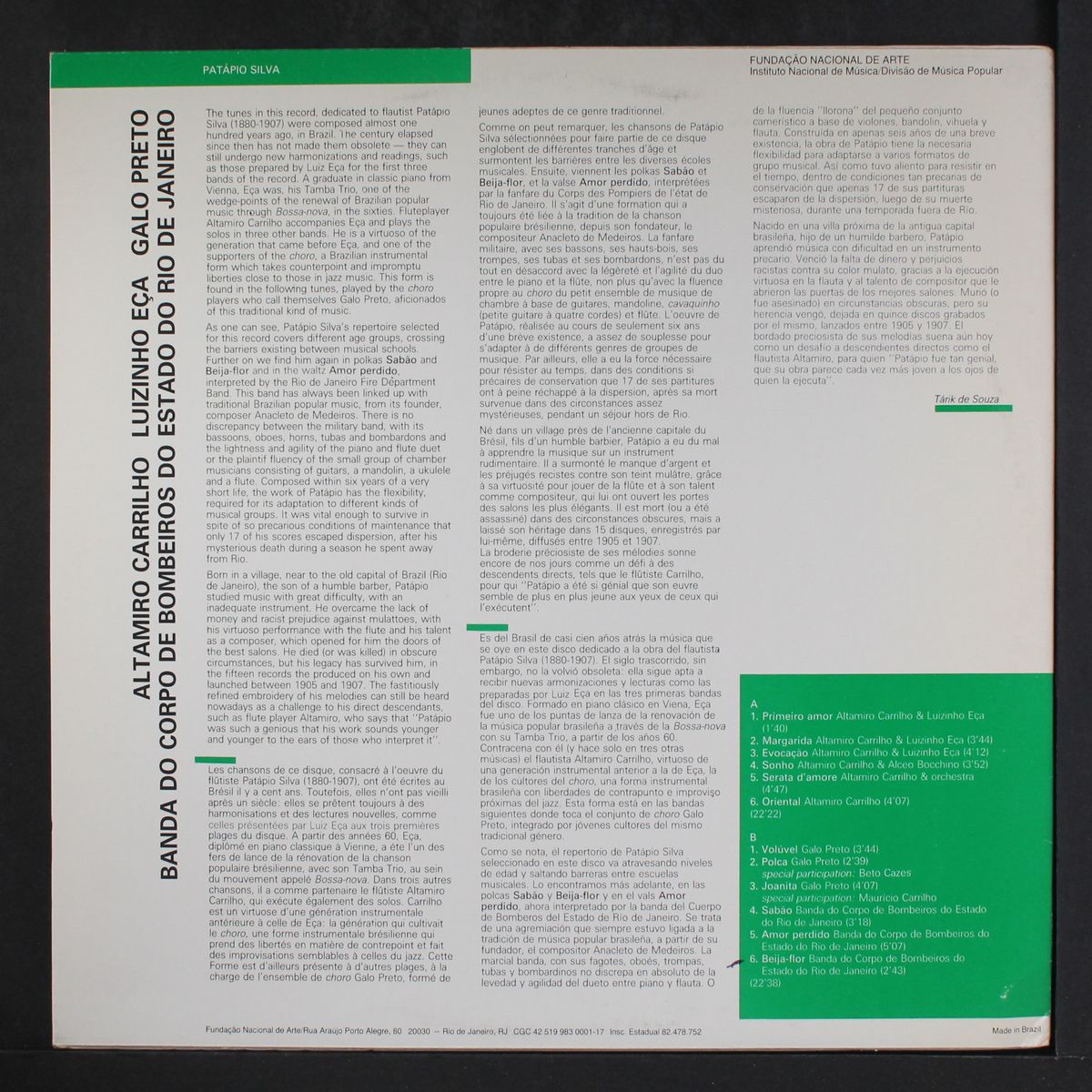 mpb: ppatapio silva by VARIOUS