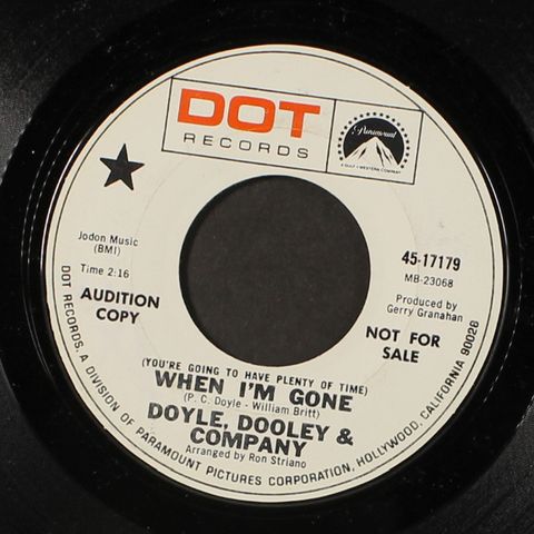 DOYLE, DOOLEY & COMPANY
