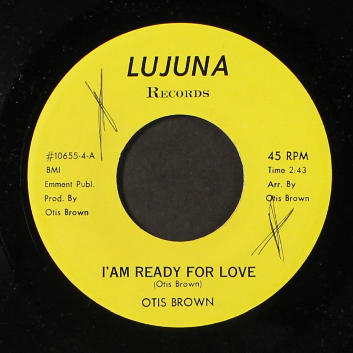 will you wait / i'm ready for love by OTIS BROWN