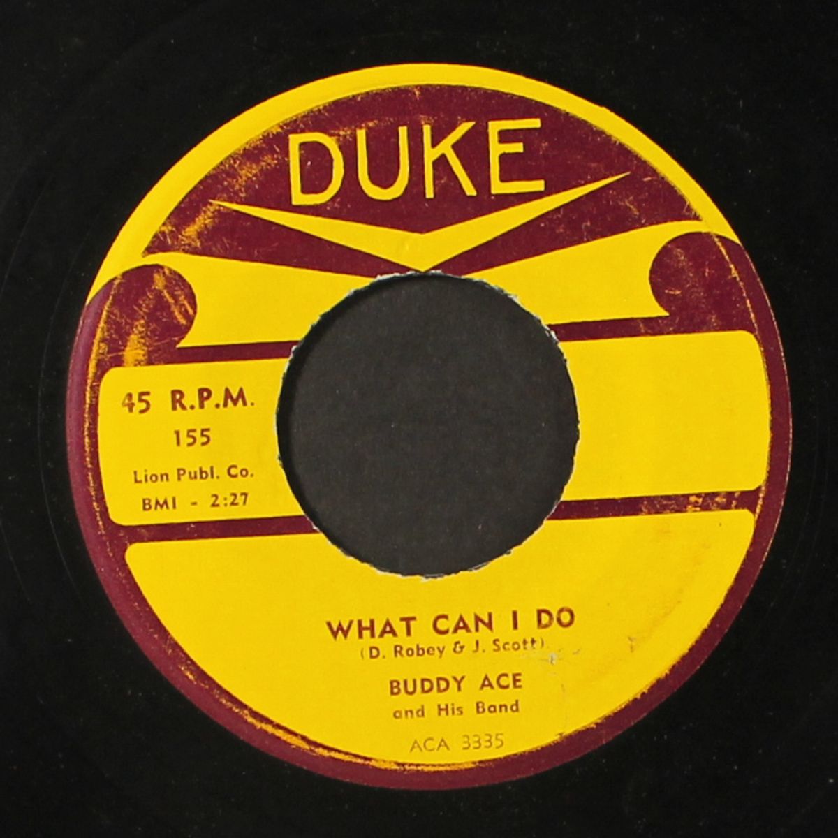 back home / what can i do by BUDDY ACE