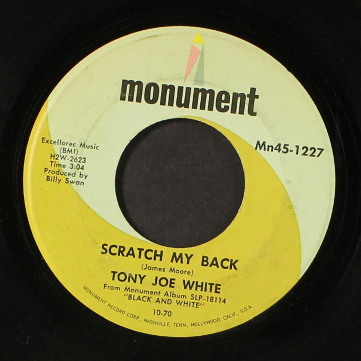 scratch my back / old man willis by TONY JOE WHITE