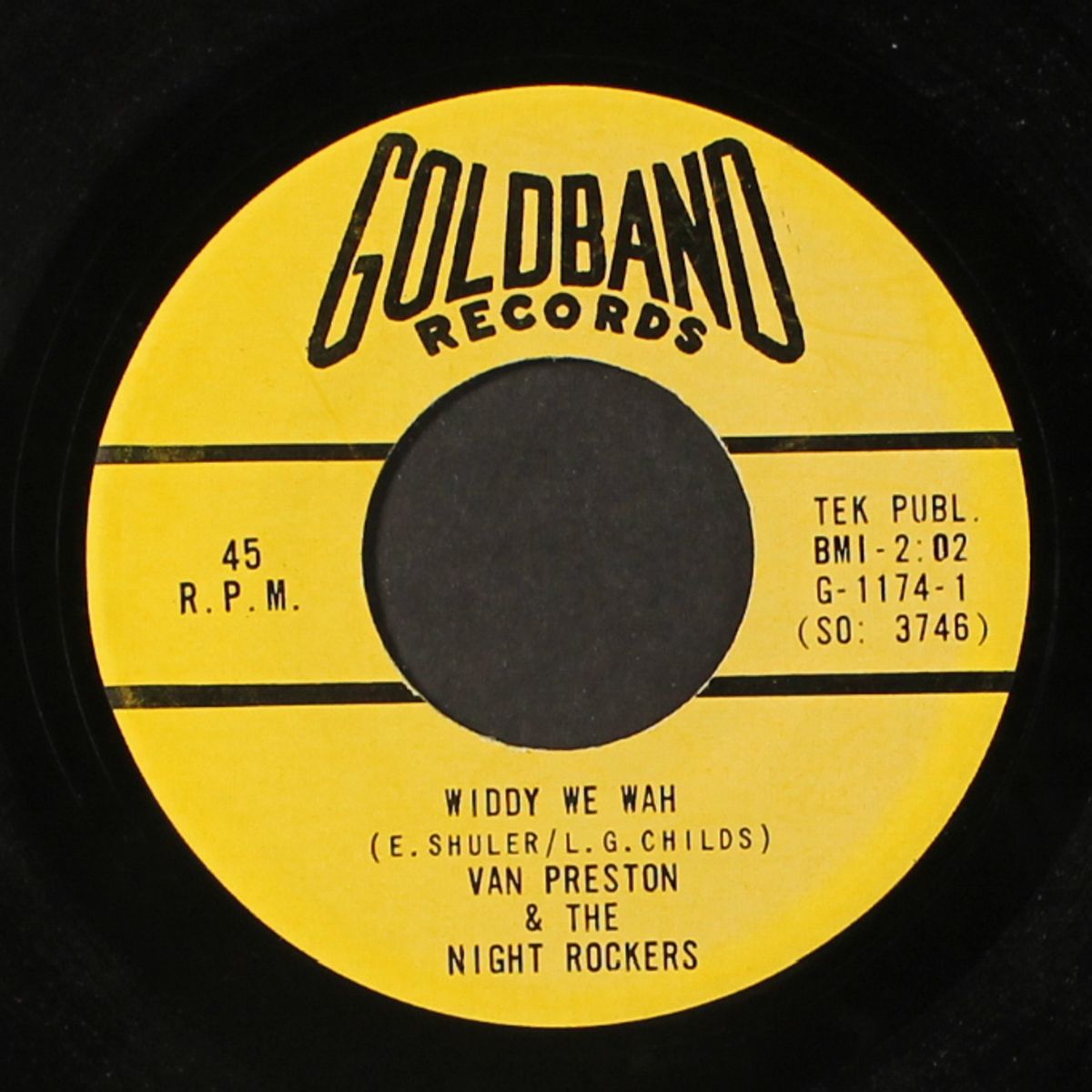 widdy we wah / forever lost by VAN PRESTON & NIGHT ROCKERS