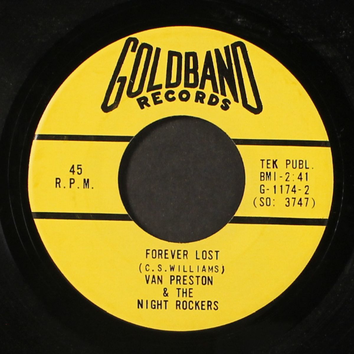 widdy we wah / forever lost by VAN PRESTON & NIGHT ROCKERS