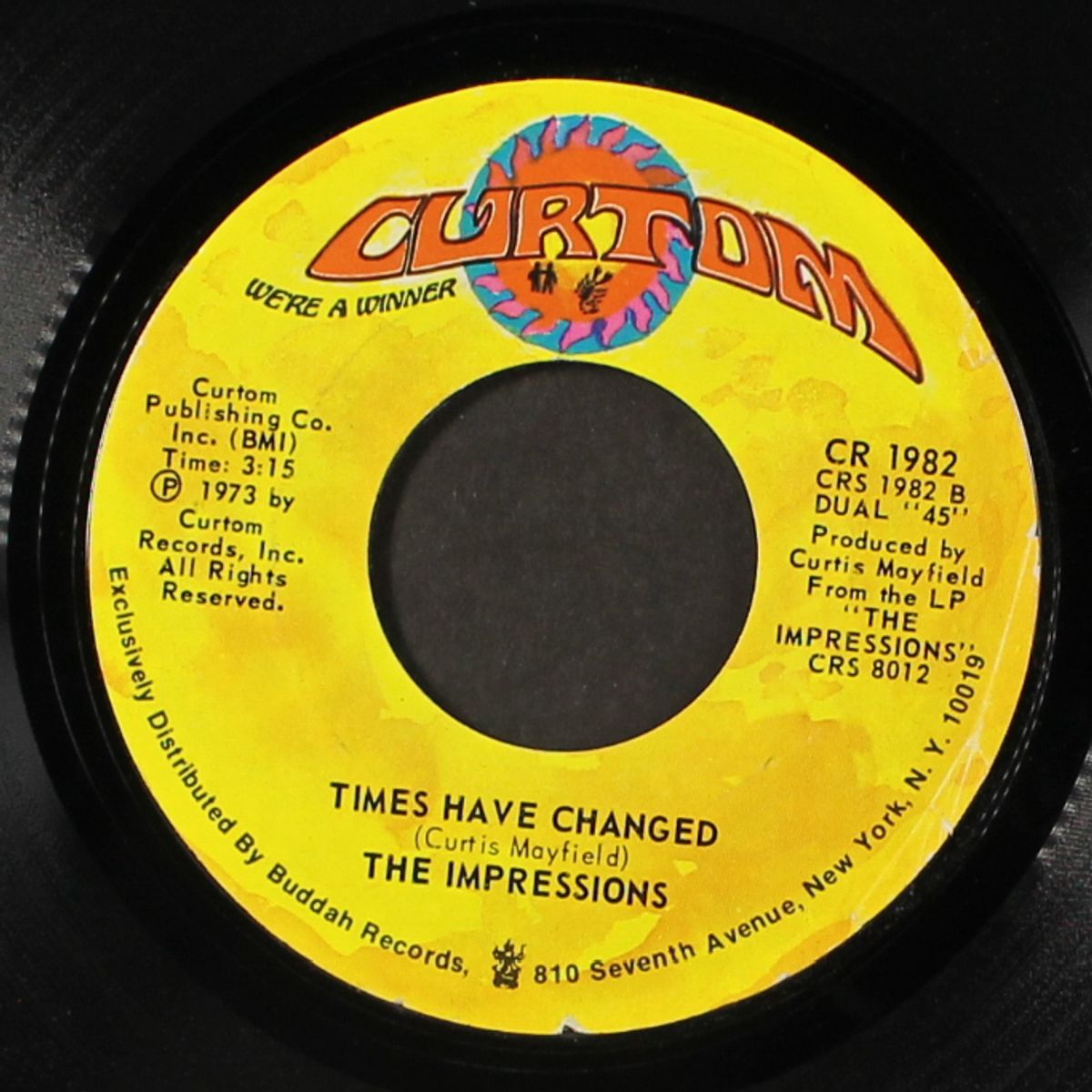 preacher man / times have changed by IMPRESSIONS