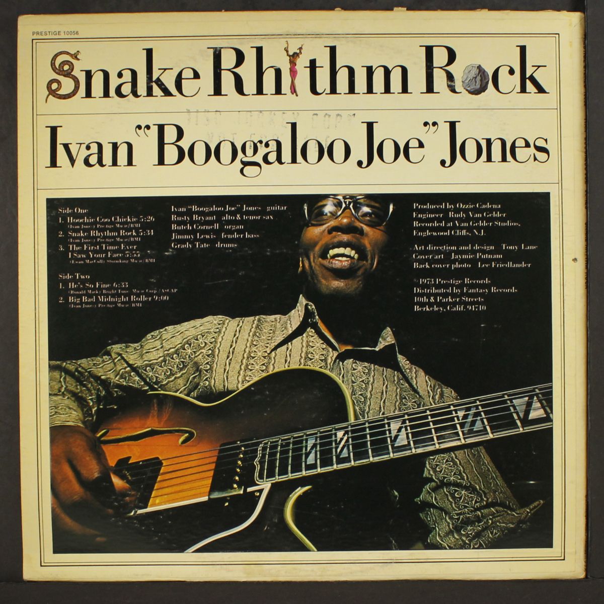 snake rhythm rock by IVAN 'BOOGALOO JOE' JONES