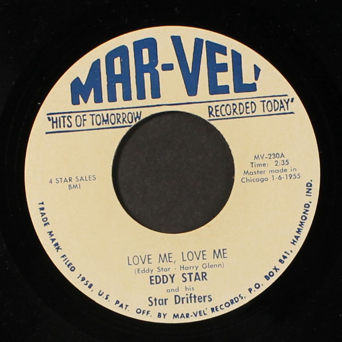 better to be safe than sorry / love me, love me by EDDY STAR