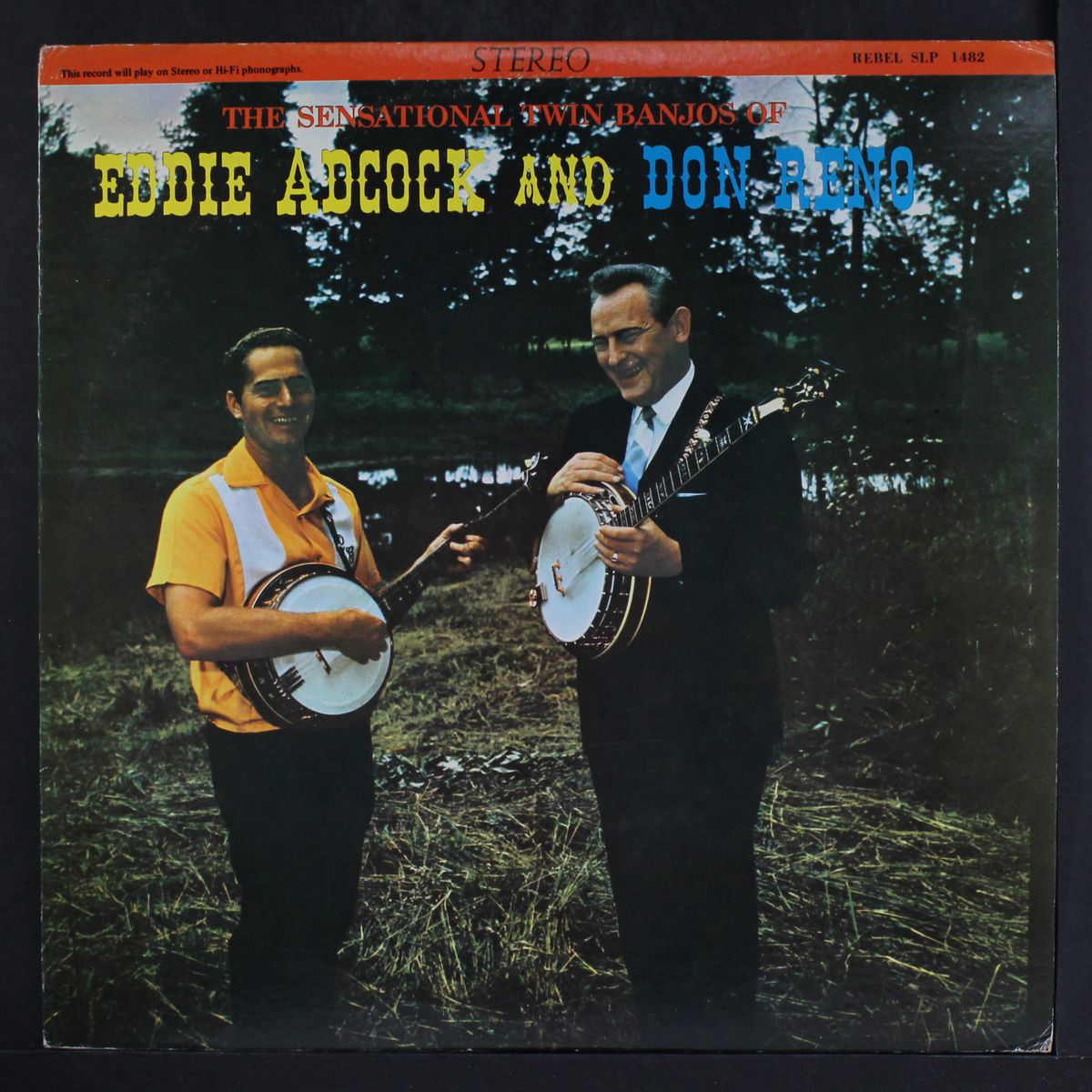 the sensational twin banjos by EDDIE ADCOCK & DON RENO