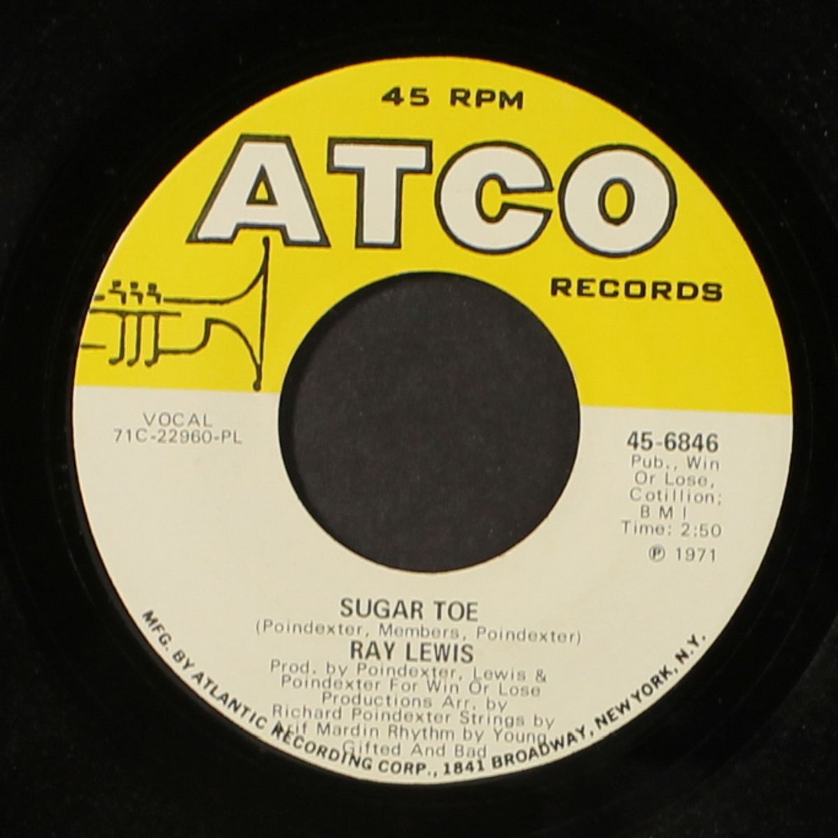 cool love / sugar toe by RAY LEWIS