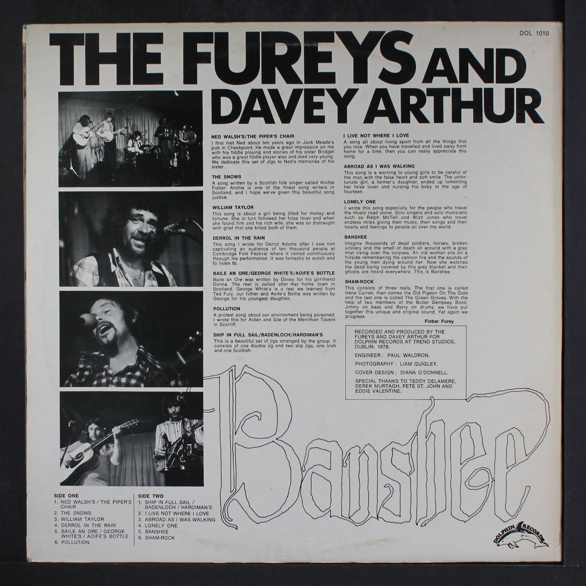 banshee by FUREYS & DAVEY ARTHUR