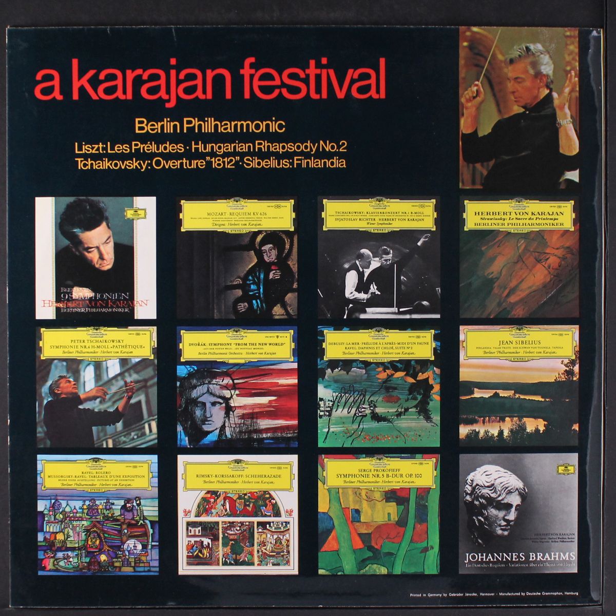 a karajan festival by HERBERT VON KARAJAN