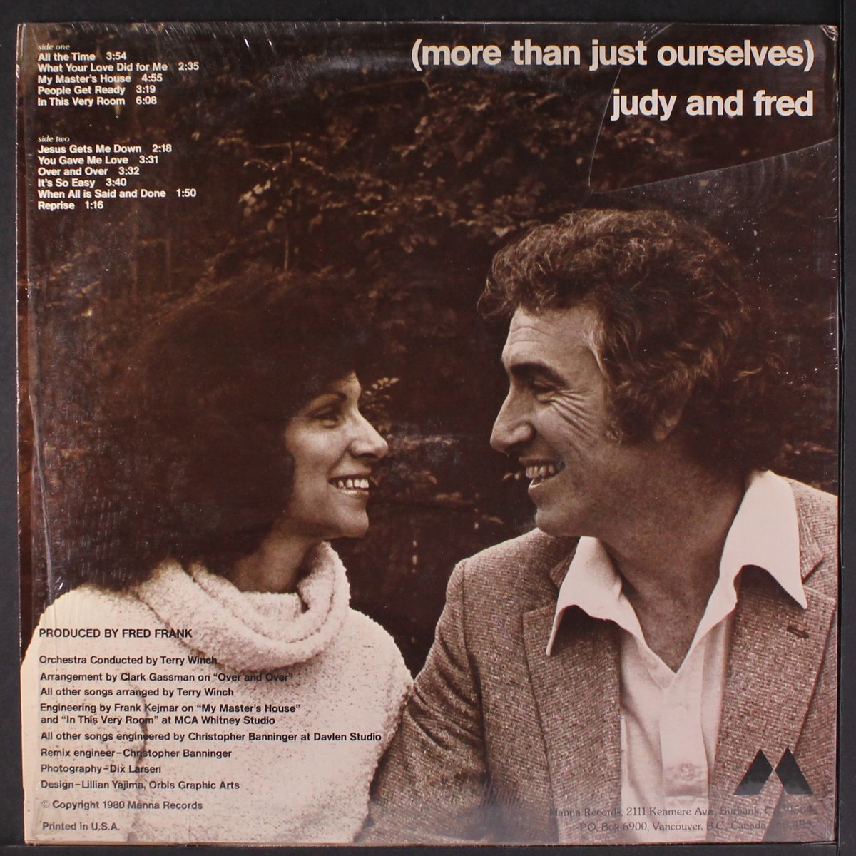 more than just myself by FRED FRANK