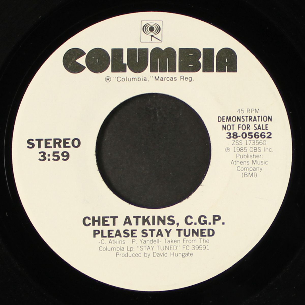 please stay tuned / same by CHET ATKINS